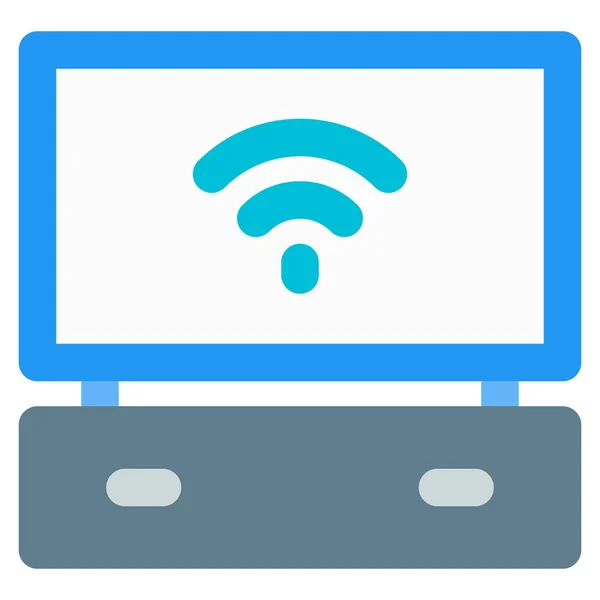 Smart Wifi Connectivty Streaming Stock Vector by 666461338