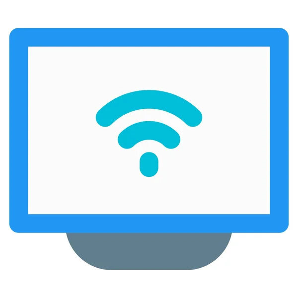 Smart Dotata Wifi Streaming Online — Vettoriale Stock
