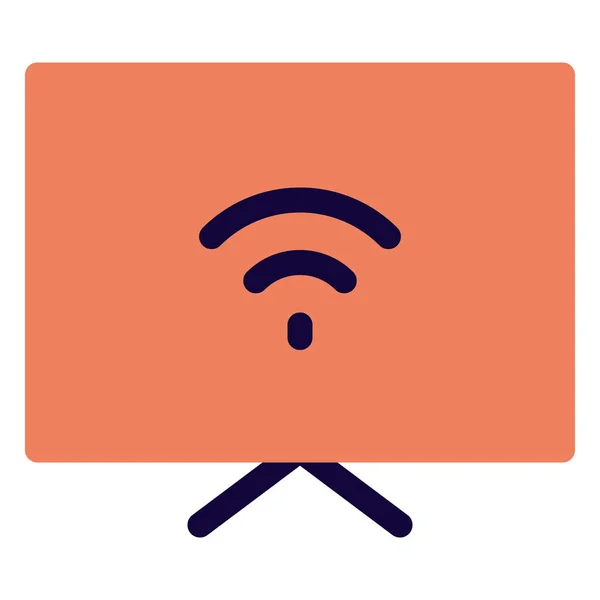 Wifi 온라인 스트리밍할 수있다 — 스톡 벡터