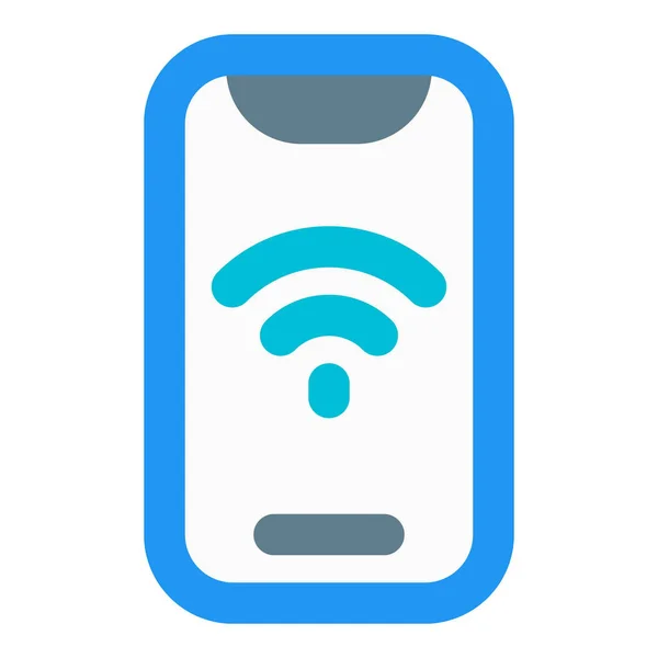 現代のスマートフォンでのユーザーインターフェースのアップグレード — ストックベクタ