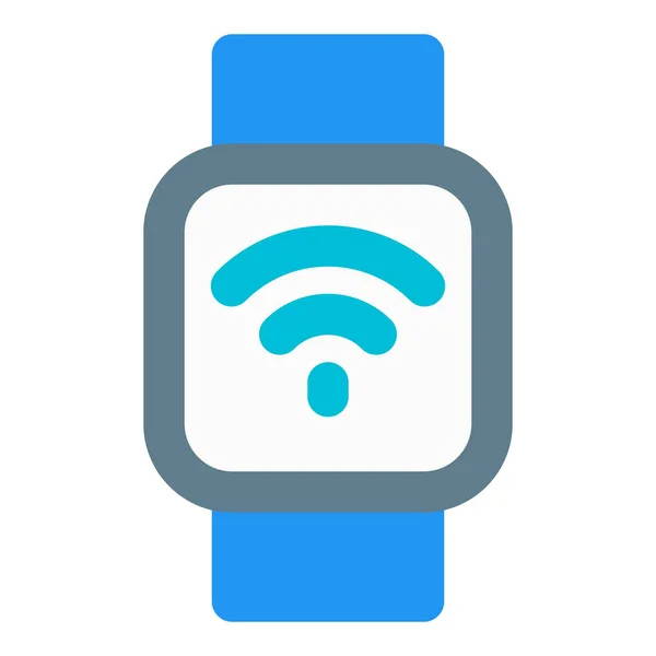 Smartwatch Aggiornato Con Sensore Touchscreen — Vettoriale Stock