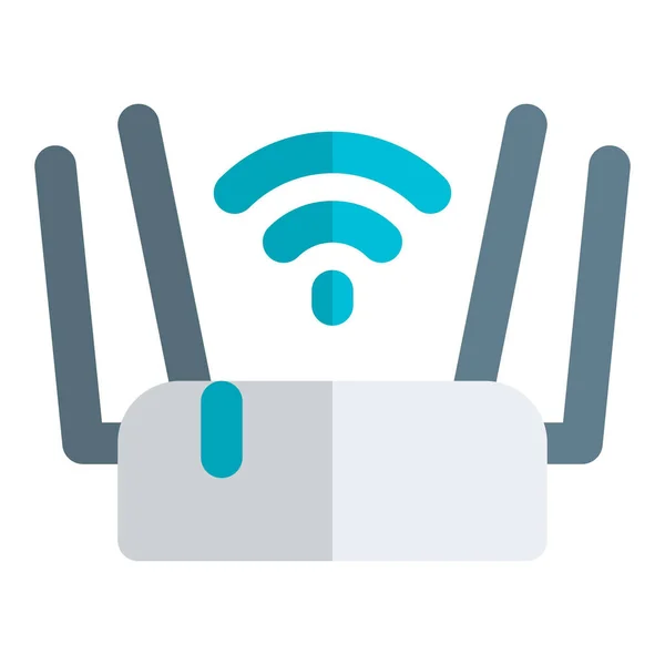 Router Wifi Para Proporcionar Conexión Internet — Vector de stock