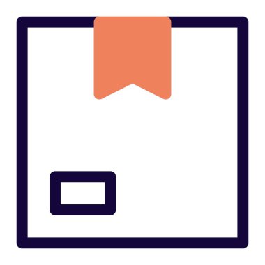 Teslimat paketi etiketli bir kutuda mühürlendi