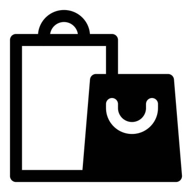 Bir kaç alışveriş torbası.