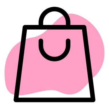 Alışveriş yaparken kolayca ulaşılabilir bir çanta