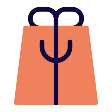 Alışveriş malzemeleri için hediye paketi.