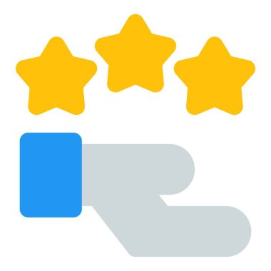 Müşteri derecesi yıldız olarak sunuluyor