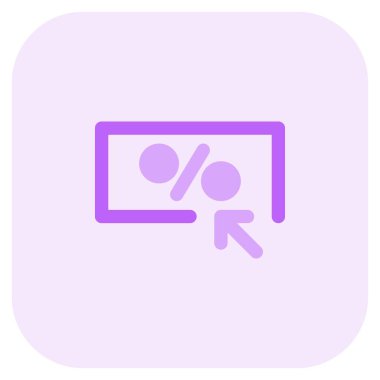 Çevrimiçi indirimde belirli bir yüzde