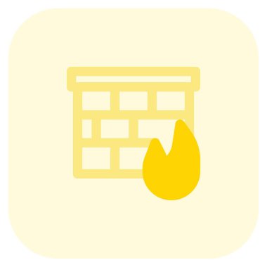 Dışarıdaki siber saldırılara karşı güvenlik duvarı ile korunuyor..