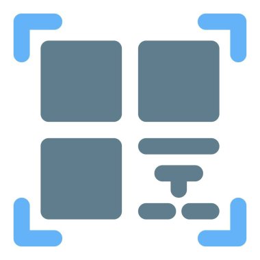 QR kodu, iki boyutlu bir matris barkodu.