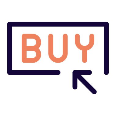 Çevrimiçi alışveriş uygulamalarında satın alma seçeneği.