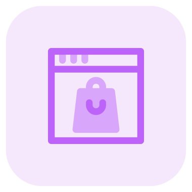 İnternet sitesinde alışveriş penceresi açılıyor