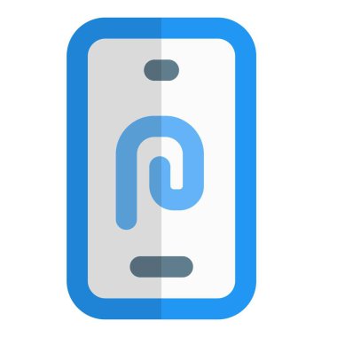 Akıllı telefondaki parmak izi tarama teknolojisi.