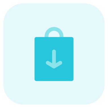 Perakende alışverişler alışveriş torbasında taşınır.