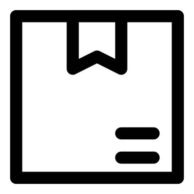 Paket kutusu teslimata hazır.