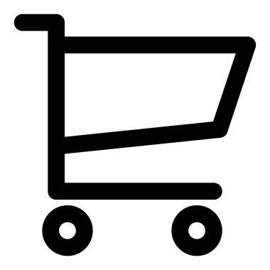 Alışveriş arabası kolayca tekerleklerden geçebilir.