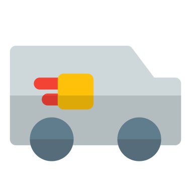 Nakliye aracı mal taşımak için kullanılıyor