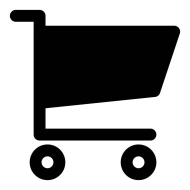 Alışveriş arabası kolayca tekerleklerden geçebilir.