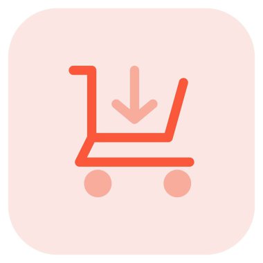 Alışveriş arabası satın alma işlemleri için erişilebilir