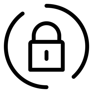 Güvenlik ve mahremiyet için asma kilit sistemi