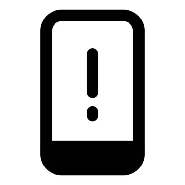 Tehdit uyarısı içeren cep telefonu..