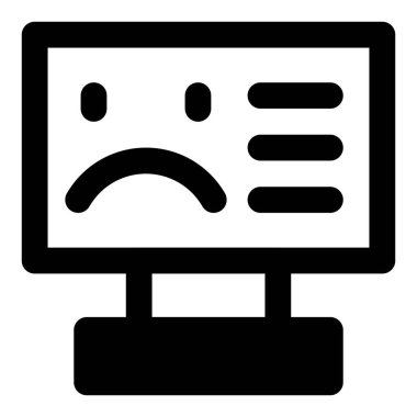 Mavi ekran, sistemde yazılım hatası.