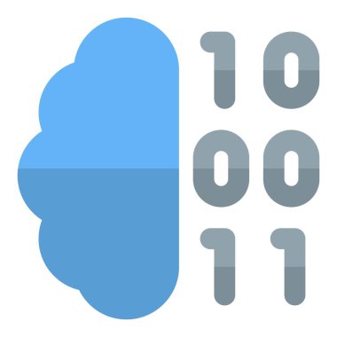 Verileri korumak için sanal siber beyin kodu.