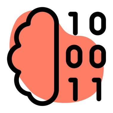 Verileri korumak için sanal siber beyin kodu.