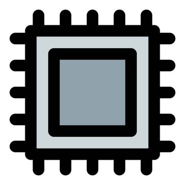 Verileri yönetmek ve işlemek için mikroçip, aygıt.