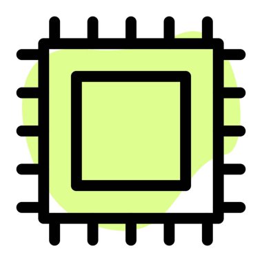 Verileri yönetmek ve işlemek için mikroçip, aygıt.