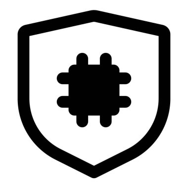 Dijital koruma için işlemci donanımlı kalkan.