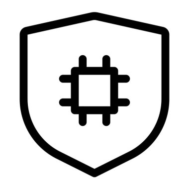 Dijital koruma için işlemci donanımlı kalkan.