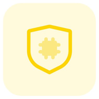 Dijital koruma için işlemci donanımlı kalkan.