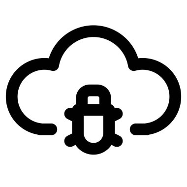 Bulut deposunda zararlı bir virüs.