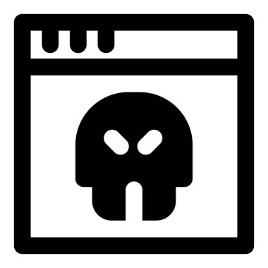 Web tarayıcı penceresi zararlı yazılım tarafından püskürtüldü.