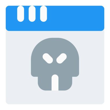 Web tarayıcı penceresi zararlı yazılım tarafından püskürtüldü.