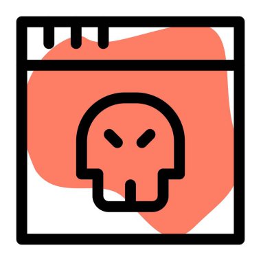 Web tarayıcı penceresi zararlı yazılım tarafından püskürtüldü.