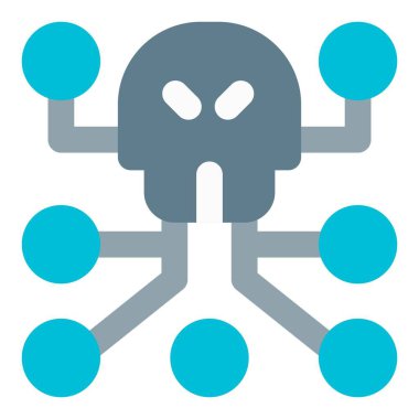 Siber ağ sisteminde yasadışı kötü niyetli faaliyet.