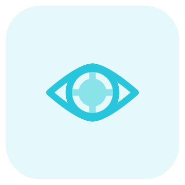 Oyunu geliştirmek için sibernetik göz aygıtı.