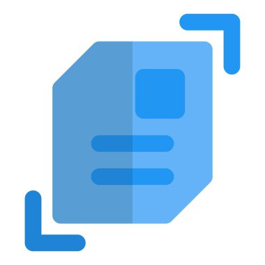 Güvenlik için dijital dosyalar için tarayıcı.