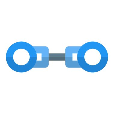 Elleri kelepçelemek için kelepçe kullanın.