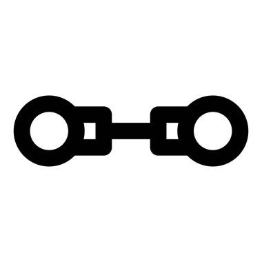 Elleri kelepçelemek için kelepçe kullanın.