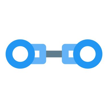 Elleri kelepçelemek için kelepçe kullanın.