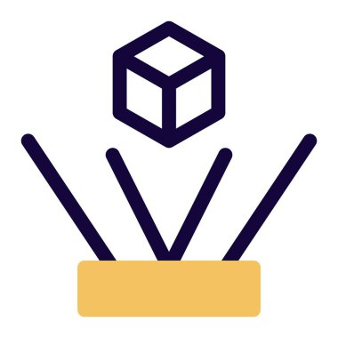 Hologram, 3 boyutlu bir resim sunumu.