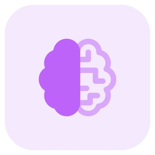 Штучний Мозок Передовими Технологіями — стоковий вектор