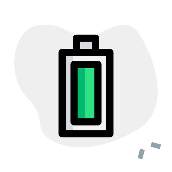 Batterie Entièrement Chargée Pour Une Utilisation Maximale — Image vectorielle