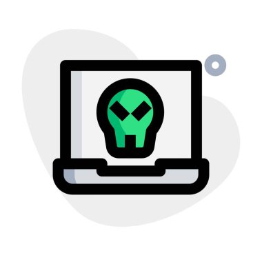 Hacklemek için bir dizüstü bilgisayara kötü amaçlı yazılım yüklendi