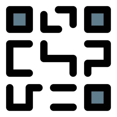 QR kodu, çeşitli bilgilere sahip bir barkod..