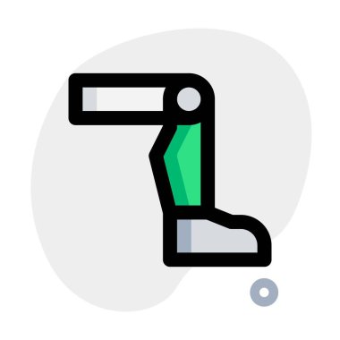 İnsan gibi yetenekleri olan robot bacak.