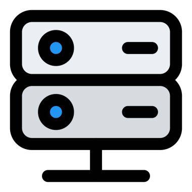 Veri depolama için kullanılan sunucu yığını